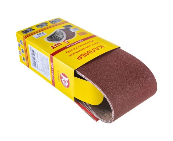 Шлифовальная лента (100х610 мм; Р 80; 5 шт.) Калибр 00000061433 