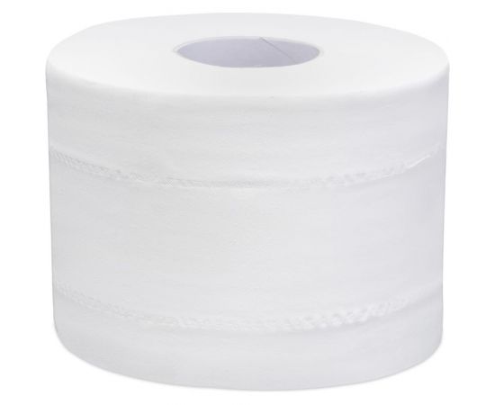 Туалетная бумага FOCUS POINT 2-слоя, в рулоне, с центральным вытяжением, белая H-5036915 