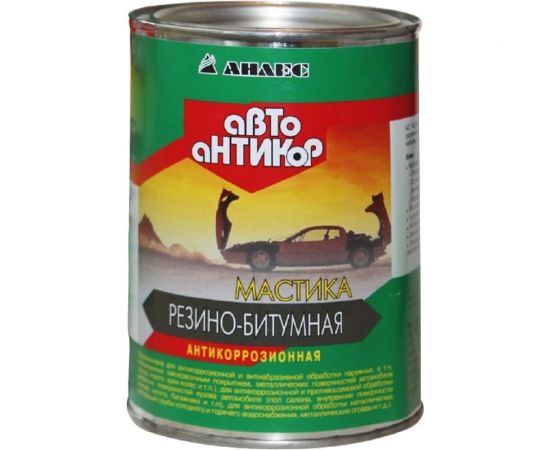 Резино-битумная мастика Анлес Автоантикор 1 л 70240 
