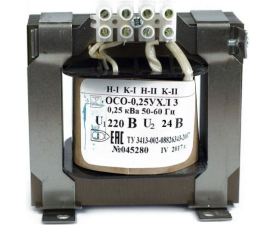 Автотрансформатор TDM ОСО-0,25 220/24 SQ0719-0002 