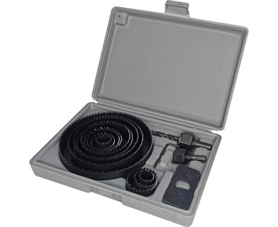 Набор кольцевых пил по дереву 19-127 мм, 16 предметов vertextools 0282-16 