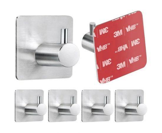 Адгезивные крючки Tatkraft George 6 крючков 12516 