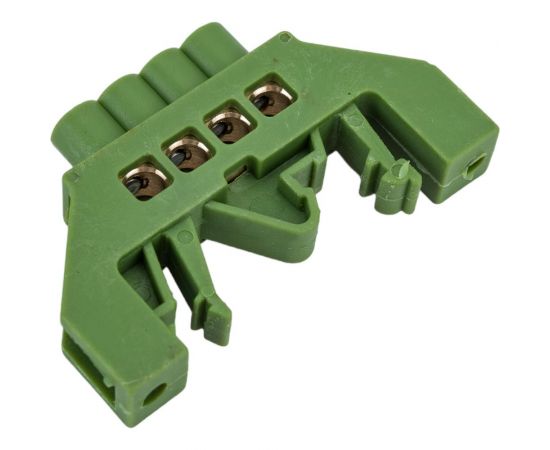 Шина PE земля в комбинированном зеленом изоляторе на DIN-рейку REXANT 6x9 мм 4 группы 11-2305 – изображение 5
