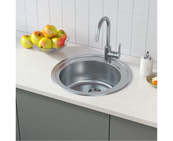 Мойка IDDIS Suno S, нерж. сталь, шелк, D505, ID SUN50S0i77 – изображение 4