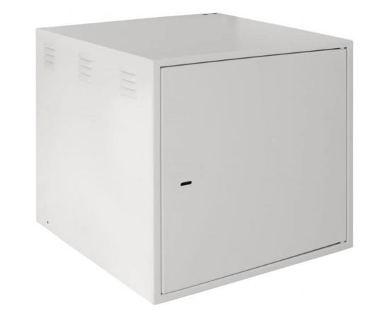 Настенный антивандальный шкаф сейфового типа 12U серый NETLAN EC-WS-126060-GY – изображение 2