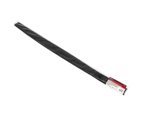 Клеевая термоусадочная трубка EKF ТУТк нг 6/1,5 черная в отрезках по 1м 10 шт PROxima tut4-k6-b – изображение 2