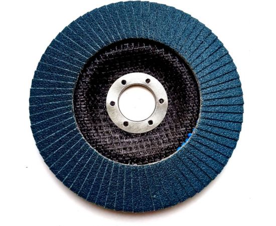 Круг лепестковый STARLINE 125x22 мм, Р80, цирконий NORTON 78072716434 – изображение 4