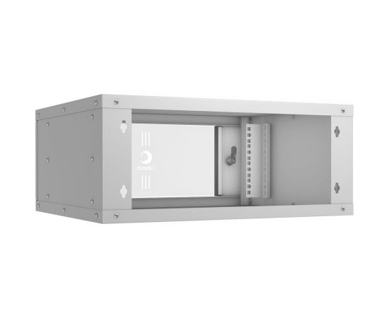 Телекоммуникационный настенный шкаф Cabeus 19"" 4U, серия LIGHT разборный, цвет серый WSC-05D-4U55/45 – изображение 2