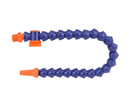 Трубка гибкая с круглым соплом и вентилем JT-C3/8 450 мм, G3/8"", для подачи СОЖ TLX 55012 – изображение 4