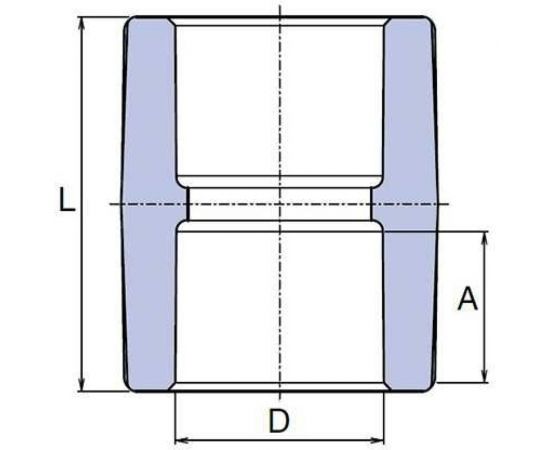 Муфта WAVIN EKOPLASTIK PP-R D20, EK SNA020XXXX – изображение 2