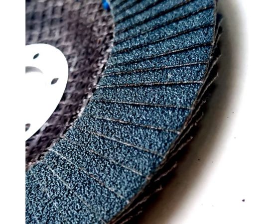 Круг лепестковый STARLINE 125x22 мм, Р80, цирконий NORTON 78072716434 – изображение 3