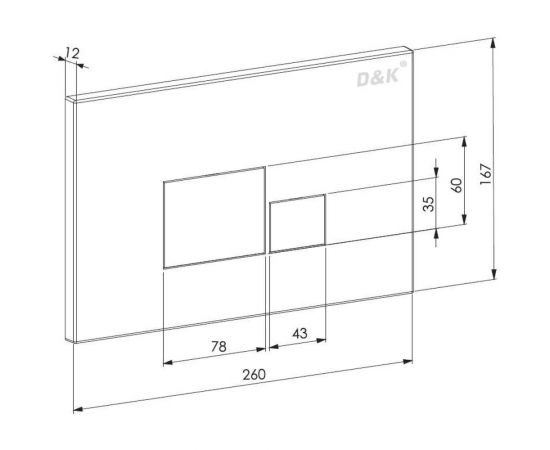 Комплект D&K подвесной безободковый унитаз DK Quadro 530х360х365 мм, сиденье микролифт, белый DS1511604 – изображение 3