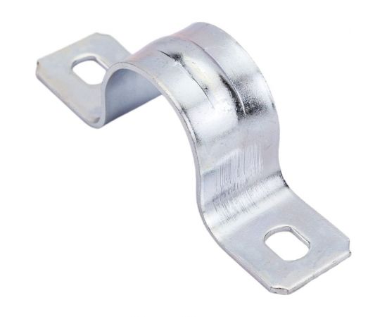 Крепежная двухлапковая скоба Ruvinil d20 мм метал. оцинк. уп.30 шт С21420 – изображение 3