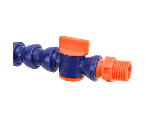 Трубка гибкая с круглым соплом и вентилем JT-C3/8 450 мм, G3/8"", для подачи СОЖ TLX 55012 – изображение 3