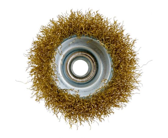 Щетка чашка гофра 75 мм, M14 для УШМ ВОЛАТ 81030-75 – изображение 4