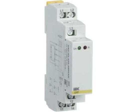 Реле фаз IEK ORF 03. 3фазы 220-460В AC ORF-03-220-460VAC – изображение 3