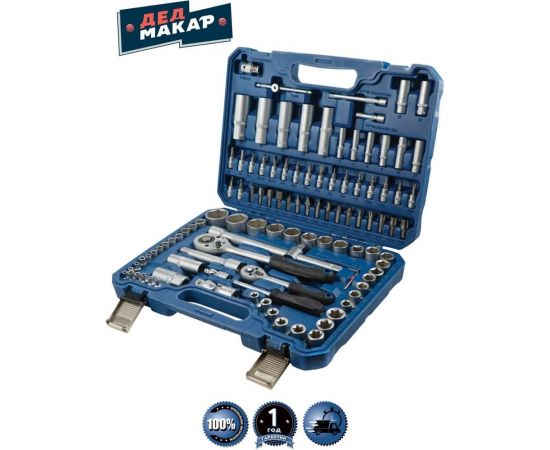 Набор инструментов Дед Макар Мастер 108 предметов МР-108 3 00-00015132 – изображение 7