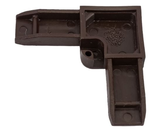 Уголок для москитной сетки ООО ""Полимер-Фарм"" 25 мм, 4 шт., коричневый 04687202902941 – изображение 2