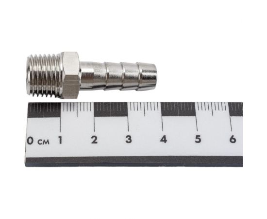 Штуцер JB 08-02 8 мм - резьба 1/4"M NBPT 54383 – изображение 2