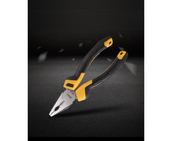 Комбинированные плоскогубцы DELI dl2006z 160мм сталь crv, прорезиненная двухкомпонентная рукоять 110701 – изображение 10