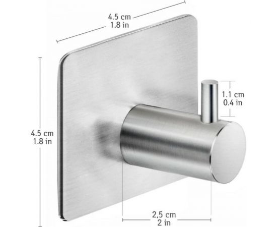 Адгезивные крючки Tatkraft George 6 крючков 12516 – изображение 6