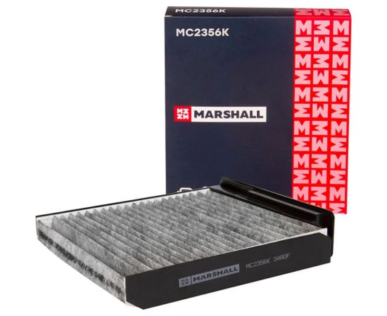 Фильтр салонный угольный Lada Largus 12-, Nissan Almera III 12-, Renault Logan I MARSHALL MC2356K 