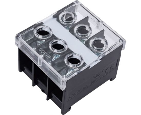 Клеммный терминал EKF БЗД-3 до 10,0 мм2 50A 8 шт PROxima bzd-10003 