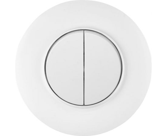 Выключатель Bylectrica 2-клавишный, скрытая установка, серия ПРОВАНС круг, белый С510-2402 