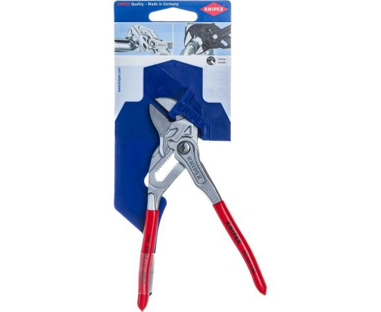Переставные клещи-ключ Knipex 150 мм, 27 мм (1""), хром, 1К ручки, KN-8603150SB 