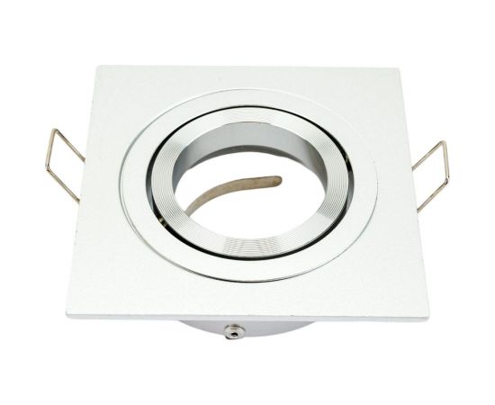 Встраиваемый спот POWERLIGHT 1xGU5,3x50W блестящий алюминий 6216/1-4CH 