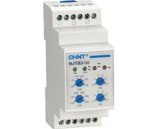 Реле контроля фаз CHINT NJYB3-8 AC 380В 636033 