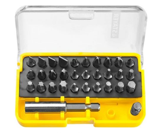 Набор PROFI биты Cr-Mo, в компактном боксе, 32 предмета STAYER 26135-H32 