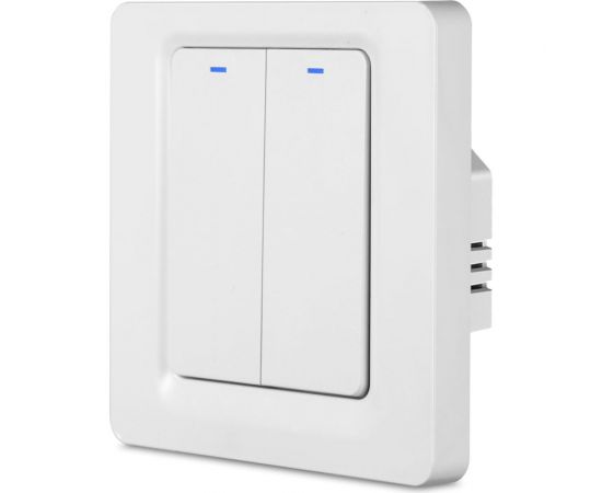 Умный двухкнопочный выключатель Roximo Zigbee SZBTN01-2 