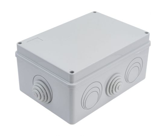 Коробка Экопласт JBS210 КУП 8x12мм, 14 зажимов, 150А, о/п, 210x150x100, 8 вых, IP55 44016KP 