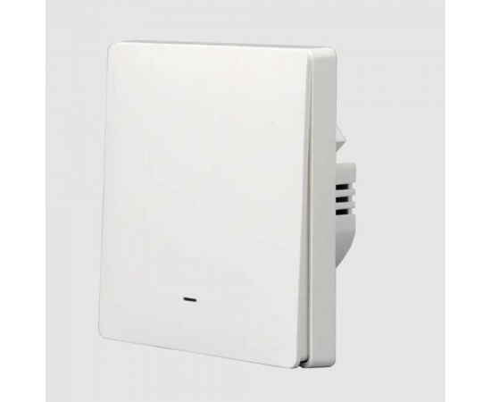 Умный одноклавишный выключатель LOCKTOK с алисой белый Выключатель_1клавиш 