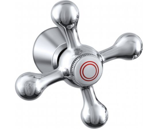 Смеситель для ванны СЛАВЕН с коротким литым изливом, переключатель флажковый, двуручный СЛ-ДВ-А30 – изображение 4