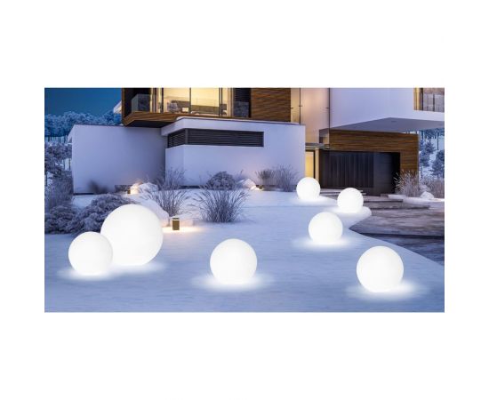 Уличный светильник Jellymoon шар 30 см с белым свечением RUS JM 30 CMW – изображение 2