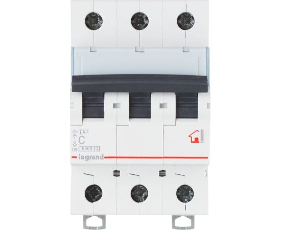 Автоматический модульный выключатель Legrand 3п C 63А 6кА TX3 Leg 404062 1009844 – изображение 3