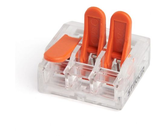 Универсальная компактная 3-проводная клемма STEKKER LD221-613 39864 – изображение 4