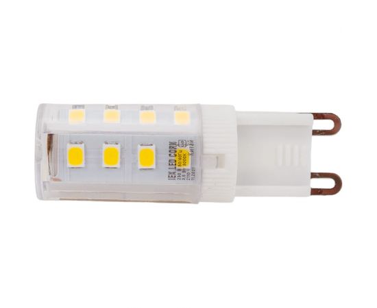 Светодиодная лампа IEK corn капсула 3,5вт 230в 3000к керамика g9 LLE-CORN-4-230-30-G9 – изображение 2