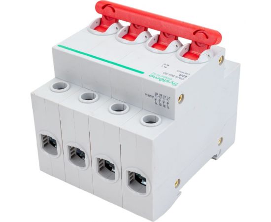 Выключатель нагрузки Systeme Electric City9 set вн 4p 63а 400в C9S16463 – изображение 4