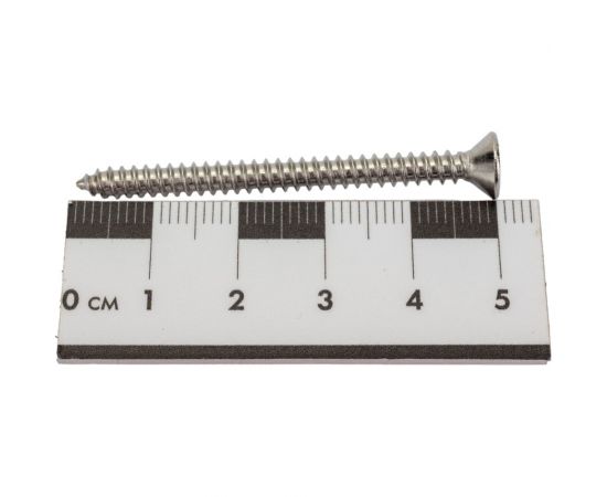 Нержавеющий саморез с потайной головкой KREPFIELD 4,2x50 мм, DIN 7982, А2, крестообразный шлиц PH, 40 шт. 7982А2САМОРЕЗ4.2X50-40 – изображение 2