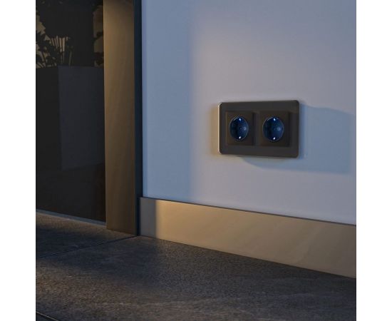 Розетка с подсветкой WERKEL W1171408 черный a054523 – изображение 3