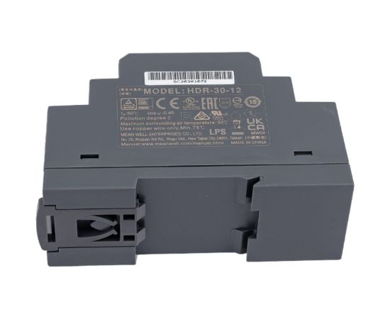 Источник питания Mean Well AC/DC HDR-30-12 Т02601696 – изображение 5