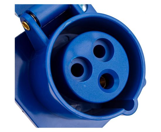 Стационарная наружная розетка EKF PROxima 113, 2Р+РЕ, 16А, 220В, IP44, SQ ps-113-16-220 – изображение 3