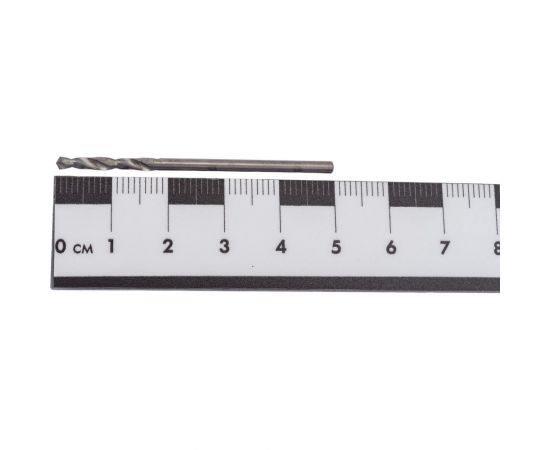 Сверло по металлу твердосплавное цельное короткая серия цх (2.45x14x42 мм; ВК8; 2300-3809; ГОСТ 17274-71) ИНСТУЛС 00001276905 – изображение 2