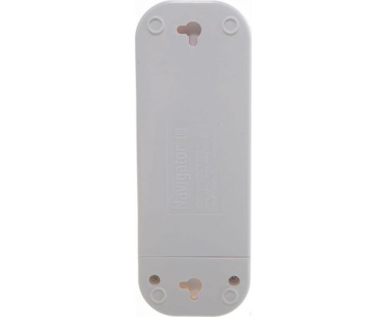 Колодка Navigator, NCA-BL01-03-X-WH, 3 гнезда, б/з, АБС пластик 61585 – изображение 6