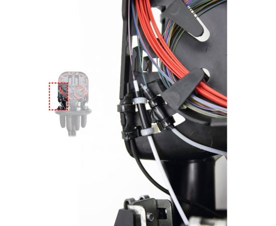 Оптическая тупиковая термоусаживаемая муфта KSC LIGHT PON ОМТ-КС M48 до 48 ОВ KSC-OMTKS-M48 – изображение 7