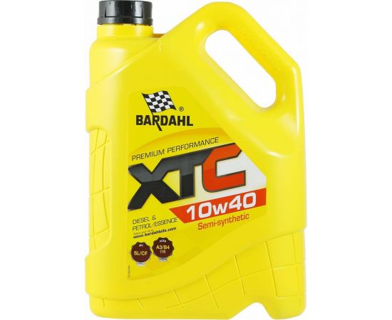 Моторное масло Bardahl XTC 10W40, полусинтетическое, 5 л 36243 