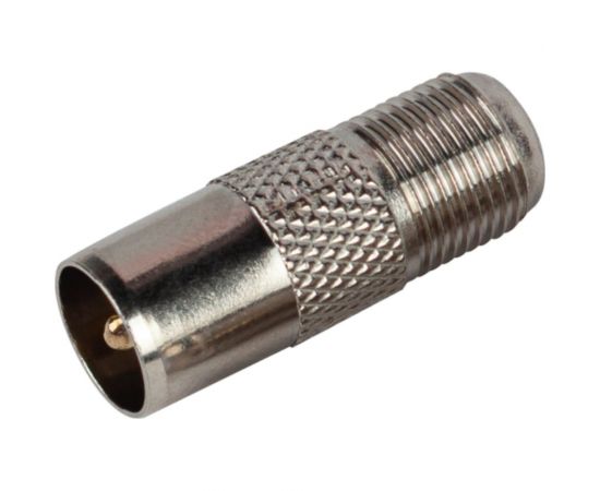 Переходник ЭРА Simple RSA011 гнездо F - штекер TV Б0048289 